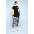 JOGGERS CORTADOS DE SEÑORA ZEBRA